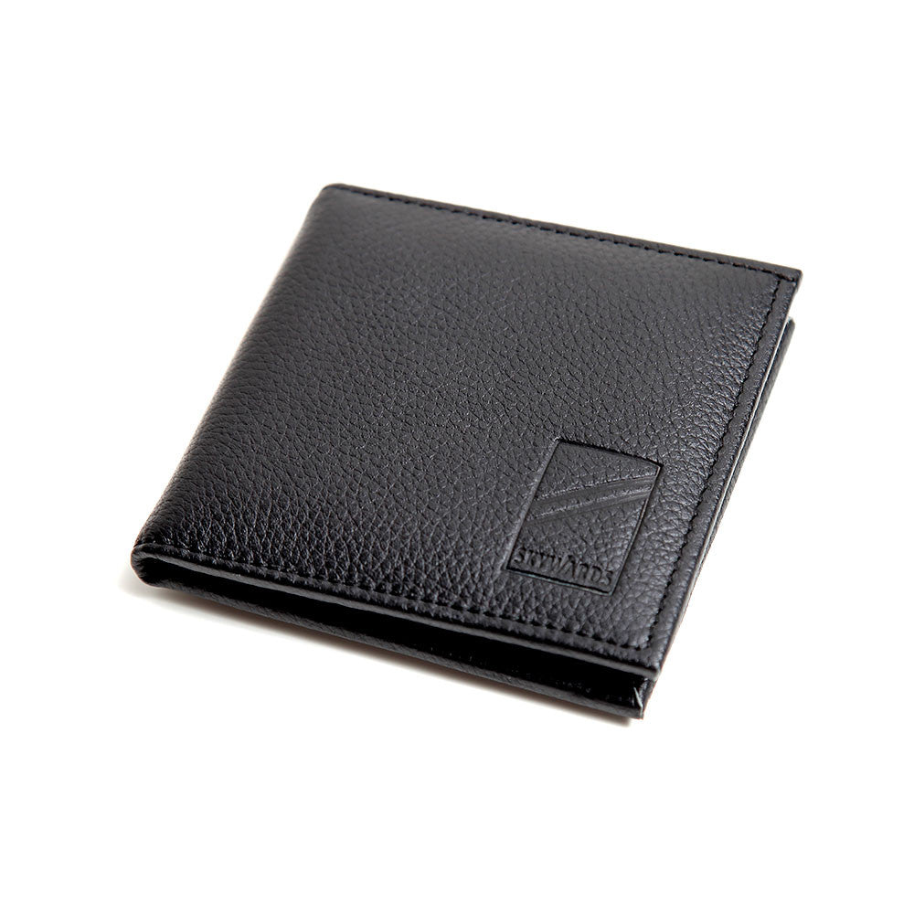 Skywards Leather Frame Wallet Black