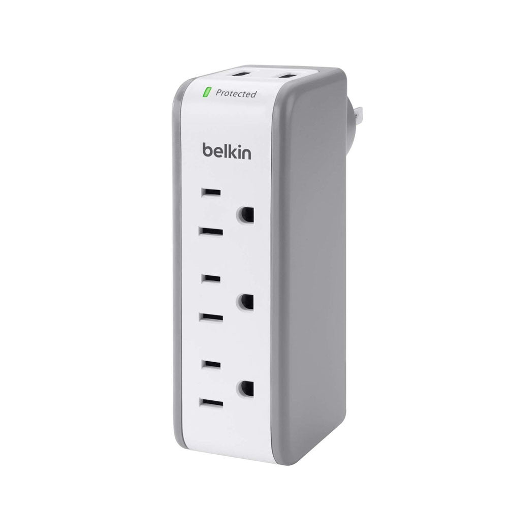 Belkin SurgePlus 3-Outlet Mini Travel Swivel Charger