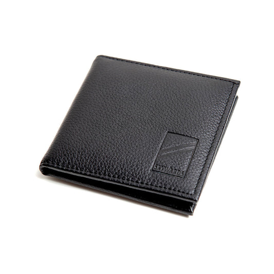 Skywards Leather Frame Wallet Black