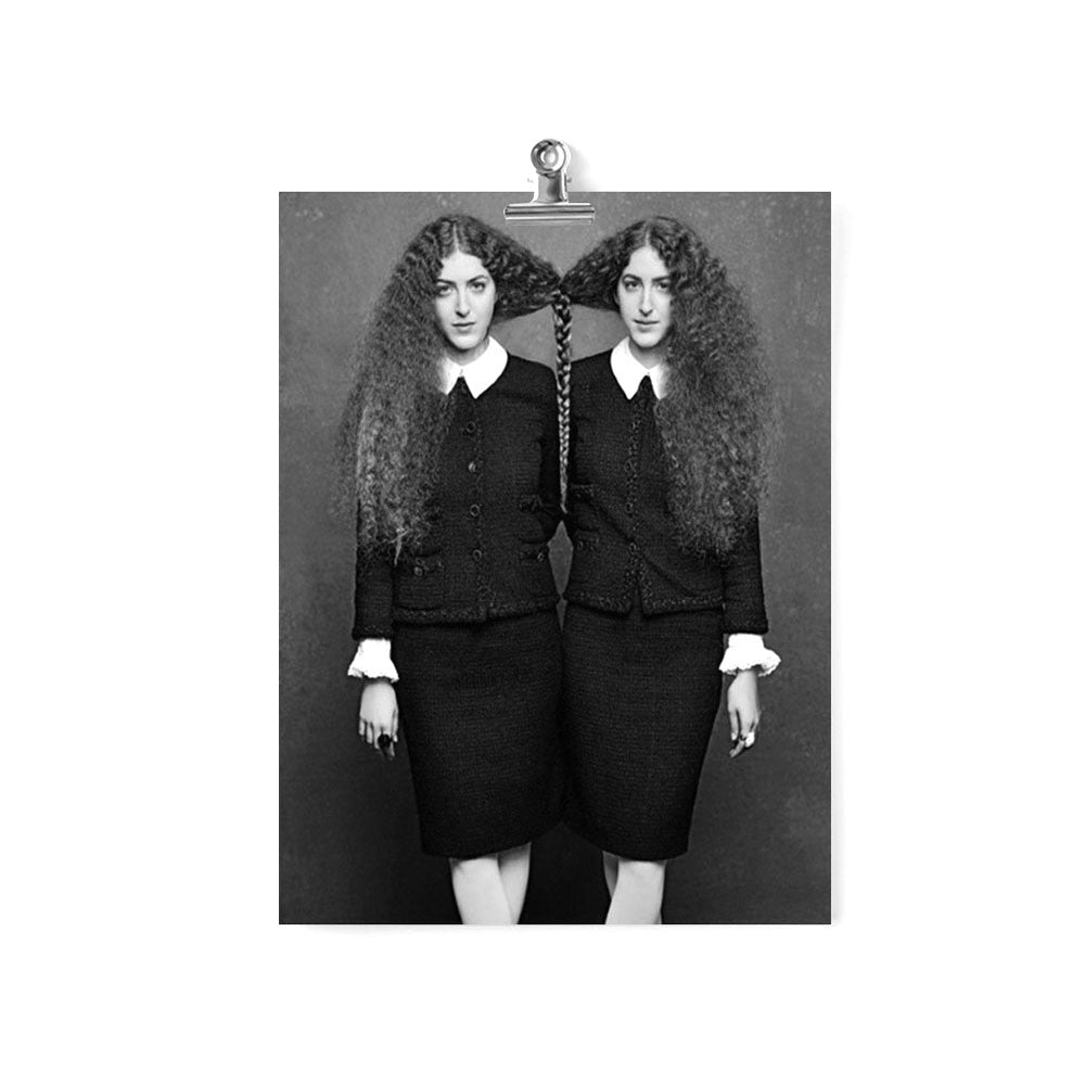 The Little Black Jacket Poster - Sama & Haya Abu Khadra
