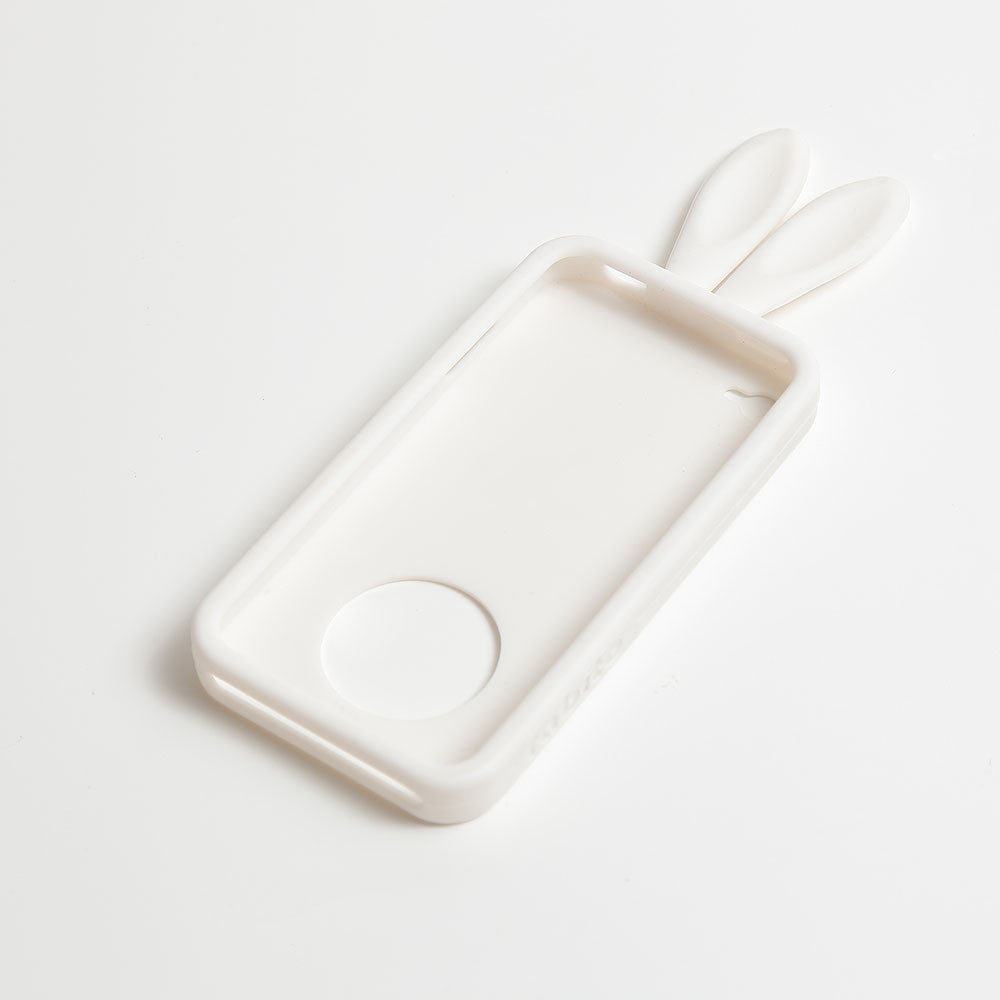 Iphone 4G Case - White Rabbit Ear