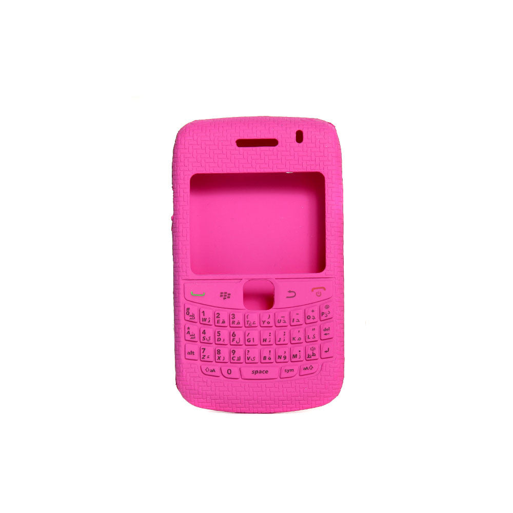 Blackberry Curve 8520 Silicon Case - Pink