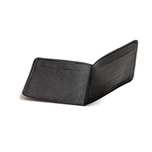 Genuine Leather Wallet - Black