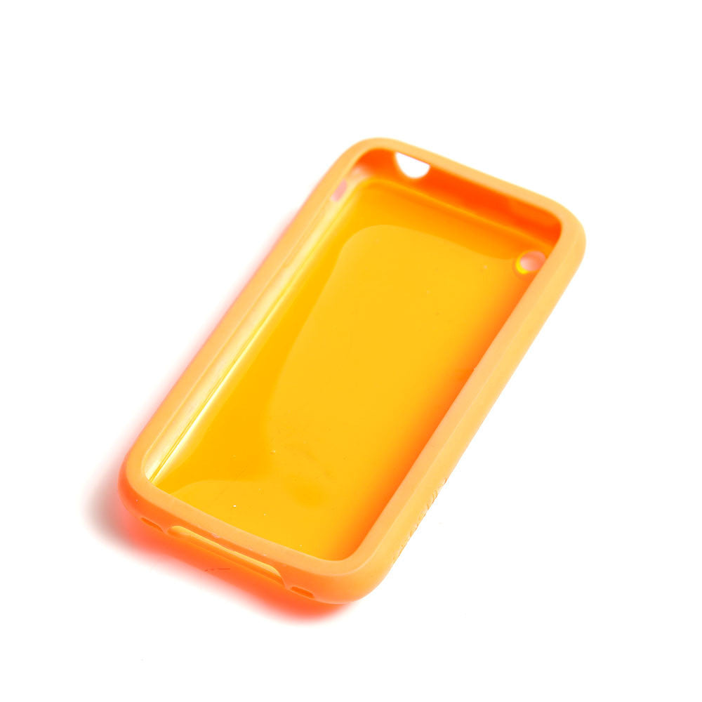 Iphone 3G/3Gs Silicon Plastic Case - Orange