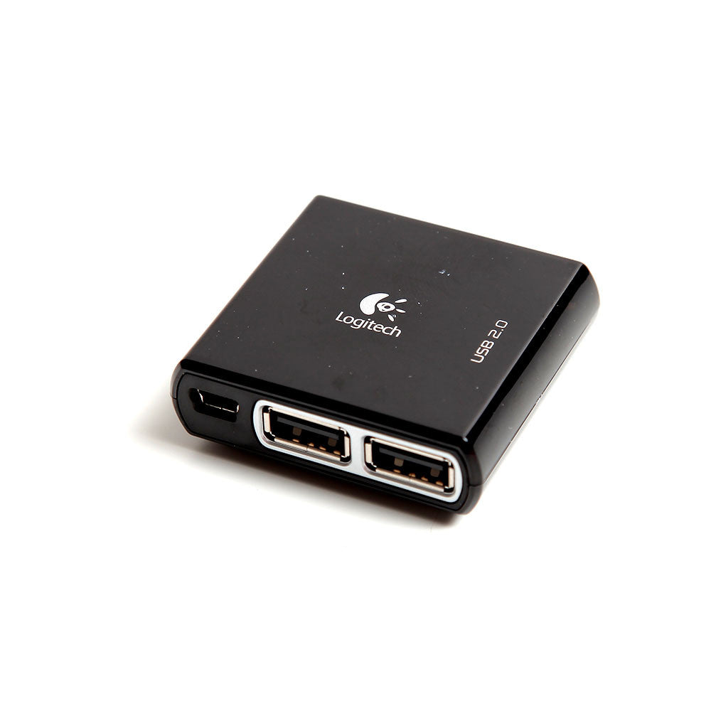 Logitech 4 Port USB Hub Black